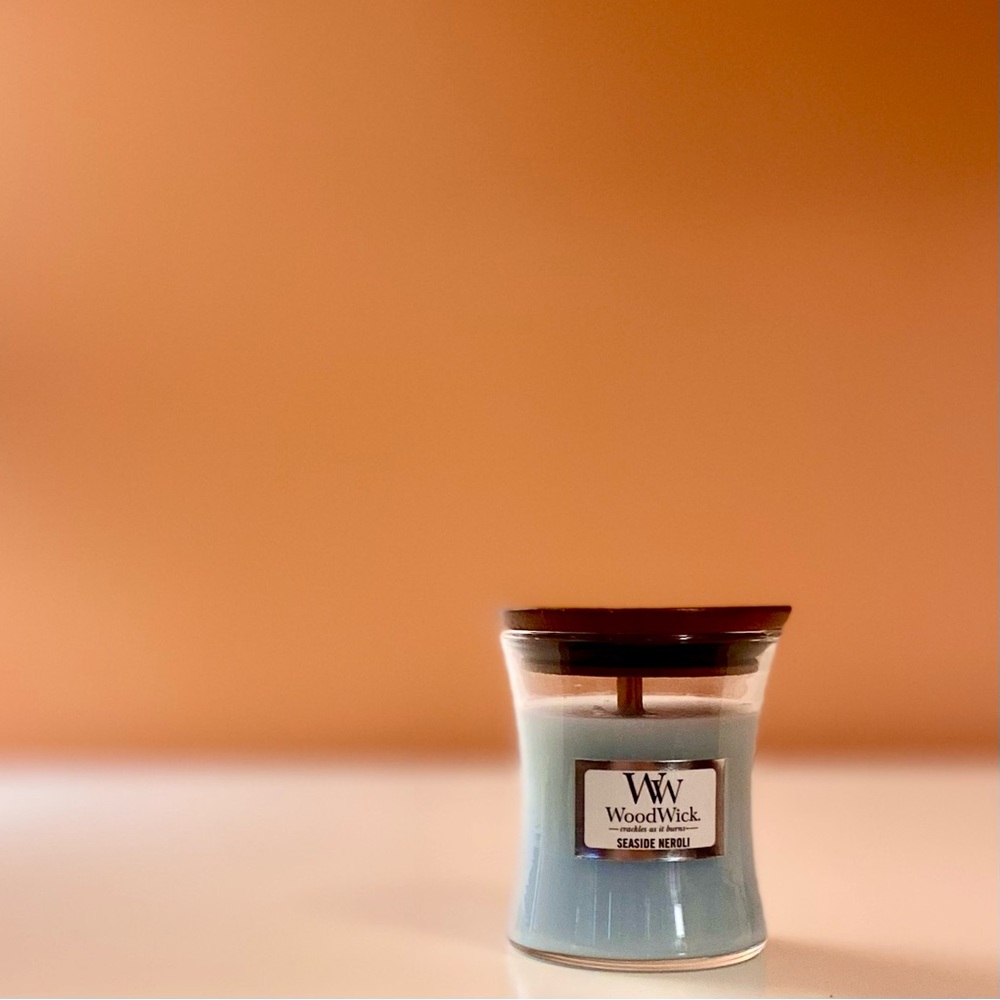 WoodWick Candle - Seaside Neroli Scent